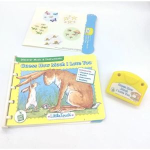 LeapPad LeapFrog Geuss How Much I Love You Book & Cartridge & Insert Library Toy